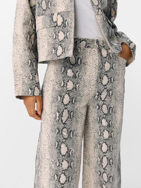 Immagine prodotto Object Print Jeans mit weitem Bein (XS)