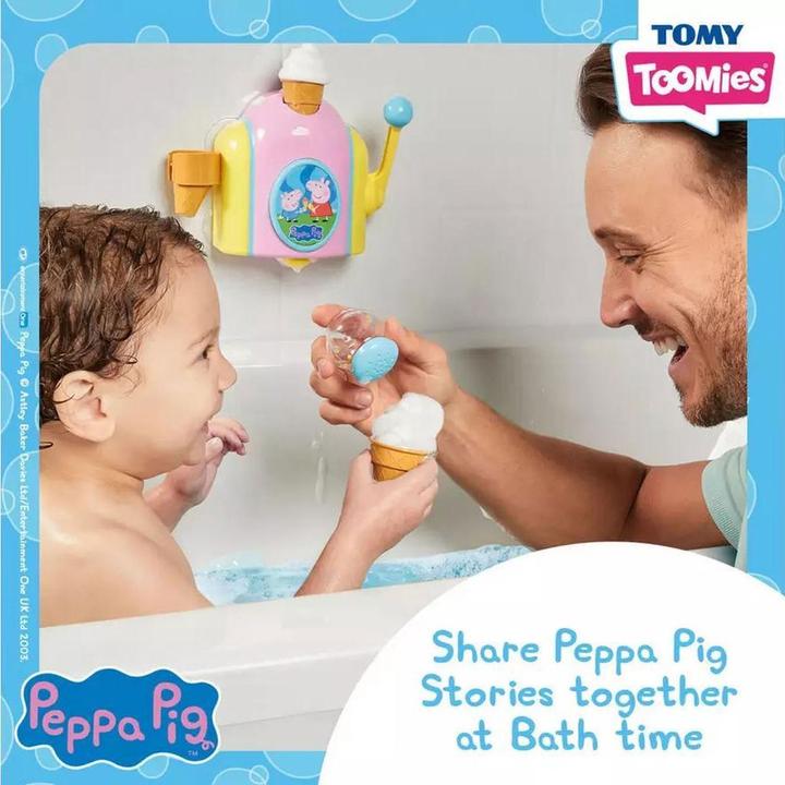 Actual product image Tomy Peppa Wutz foam ice cream machine