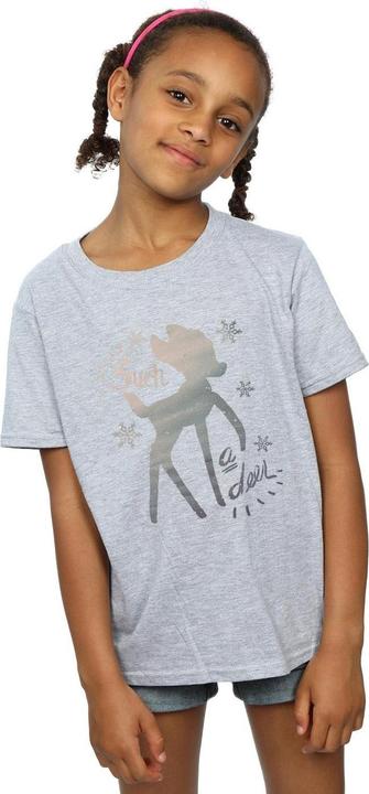 Immagine prodotto Disney Bambi Winter Deer Maglietta Ragazze (116)