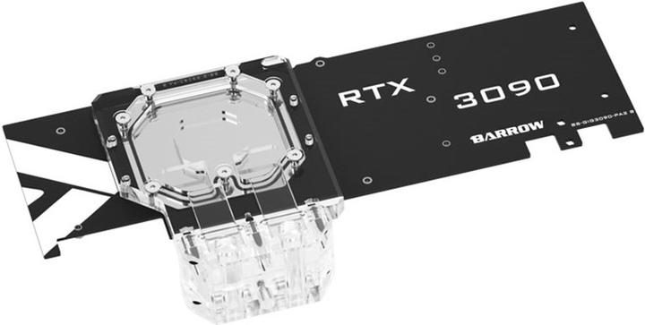 Actual product image Barrow Active Backplate RTX 3080/90 Gaming OC RGB - Acrylic