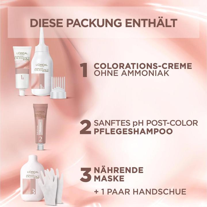 Image du produit L'Oréal Paris EXCELLENCE Universelle Nude blond clair (1 pc) (7U Blond moyen)