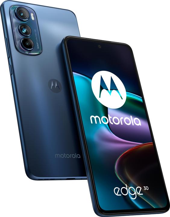 Produktbild Motorola Edge 30 (128 GB, meteor grey, 6.50", Dual SIM, 50 Mpx, 4G)
