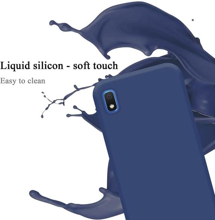 Actual product image Cadorabo TPU Liquid Silicone Case Cover (Samsung Galaxy A10, HTC One M10)