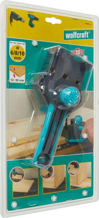 Actual product image wolfcraft Dowelmaster - dowel gauge for wood joints (1 pcs.)