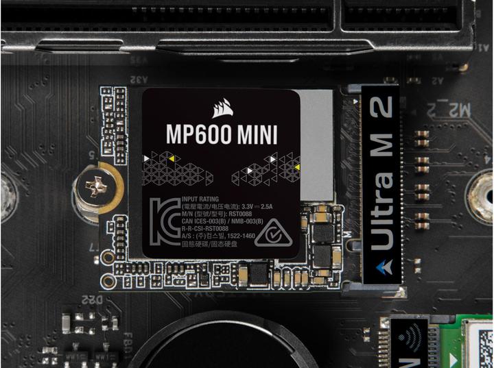 Actual product image Corsair MP600 MINI (2000 GB, M.2 2230)
