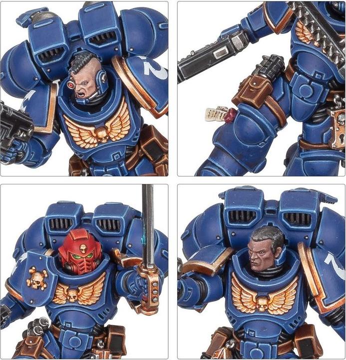 Produktbild Games Workshop Warhammer 40k - Battleforce 2023 Space Marines : Force Fer de Lance (Kunststoff)