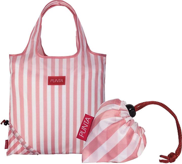 Immagine prodotto Punta Shopper pieghevole a righe12l