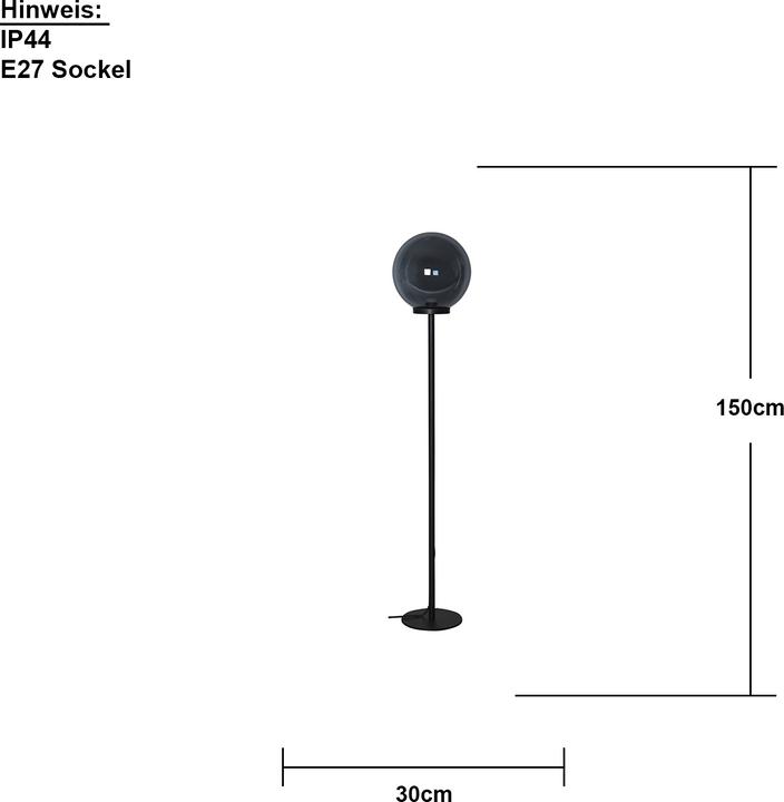 Actual product image Star Trading Floor lamp Orby (E27)