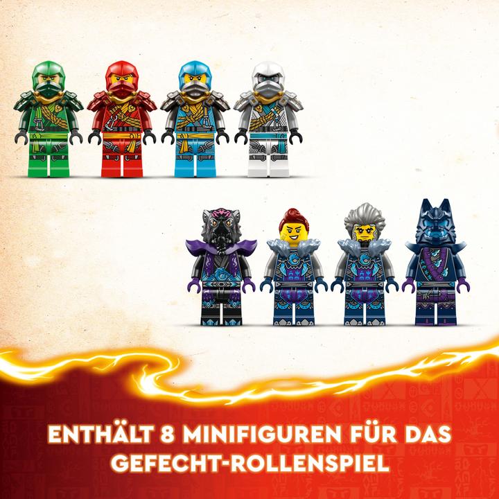 Actual product image LEGO Wolf Mask Shadow Dojo (71813, LEGO Ninjago)