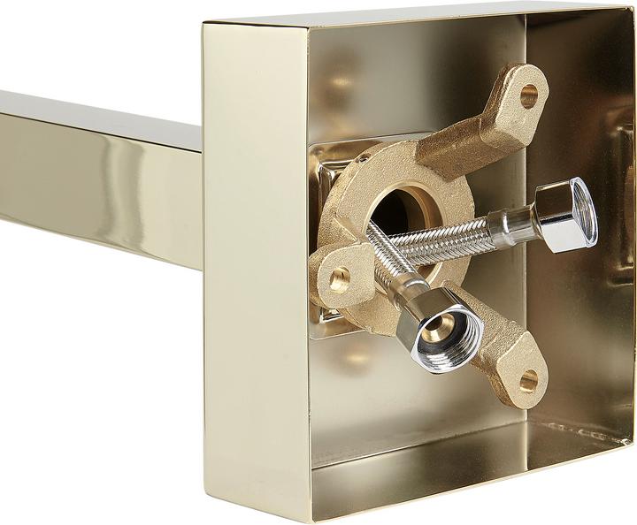 Produktbild Beliani Wannenarmatur freistehend gold glänzend 120 cm DELLA