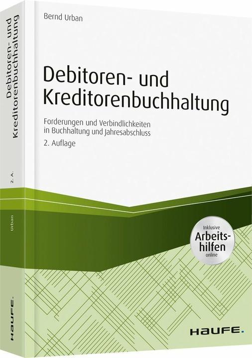 Produktbild Debitoren- und Kreditorenbuchhaltung - inkl. Arbeitshilfen online (Deutsch, Bernd Urban, 2018)