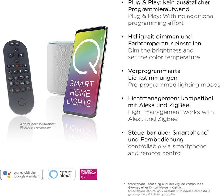 Image du produit Paul Neuhaus Neuhaus Plafonnier à LED 2700-5000K, RGB, sw 6145-18, 6145-18 (1500 lm)