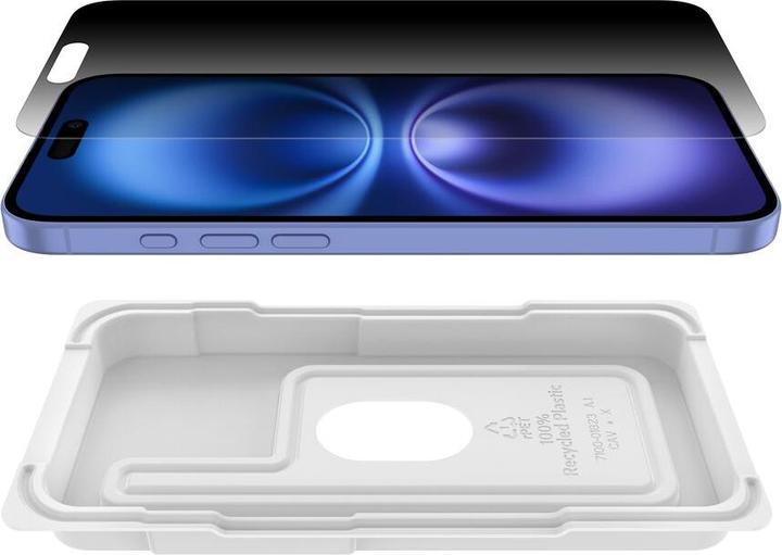 Actual product image Belkin Screenforceinvisiglass (1 Piece, Apple iPhone 16 Plus)