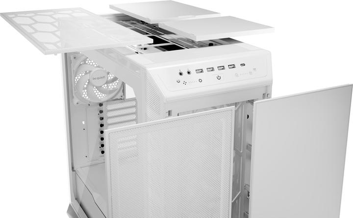 Actual product image be quiet! DARK BASE PRO 901 White (ATX, XL-ATX, mATX, Mini-ATX)