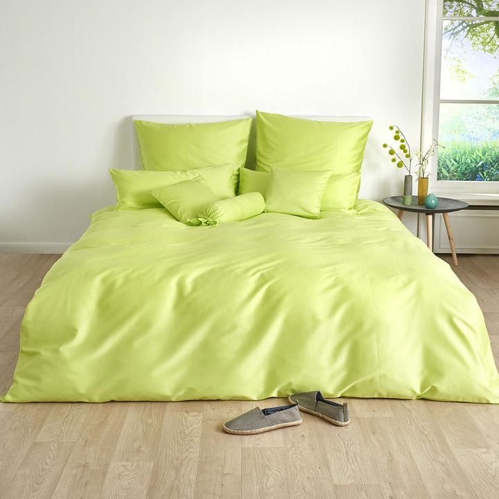 Image du produit Traumschlaf uni (Set de linge de lit, 155 x 200 cm, 40 x 80 cm)