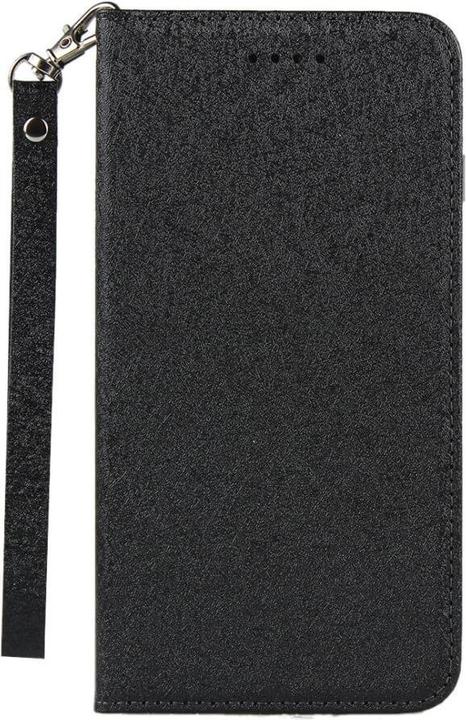 Actual product image Cover-Discount iPhone SE / 8 / 7 - Silk Texture Flip Case black (Apple iPhone SE (2nd Gen), Apple iPhone 8, Apple iPhone 7)