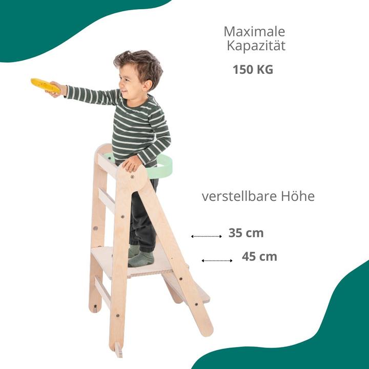 Produktbild MamaToyz Zusammenklappbarer Lernturm