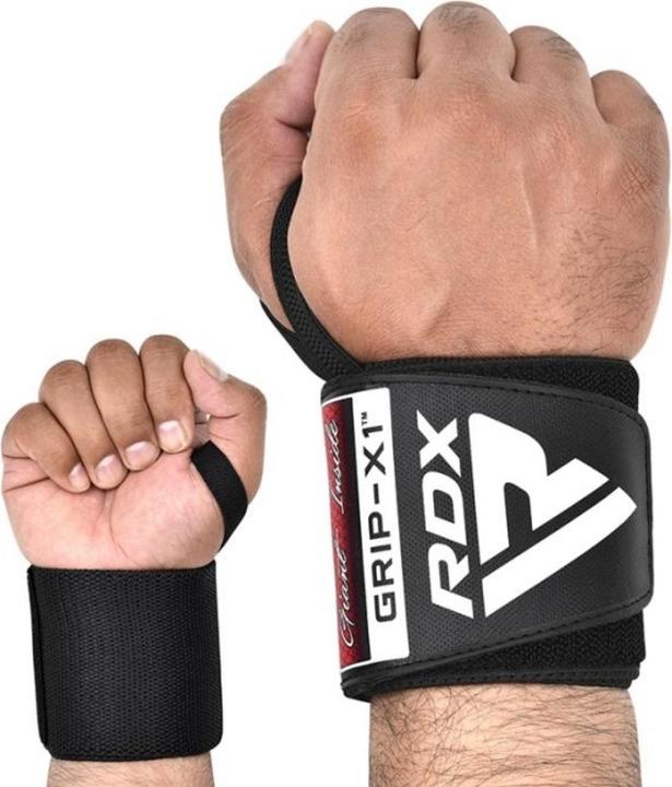 Immagine prodotto Rdx W3 Gewichtheber Handgelenkbandage Mit Daumenschlaufen (Taglia unica)