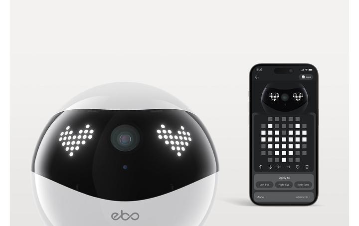 Produktbild Enabot EBO-AIR 2 - Dove White (2304 x 1296 Pixels)