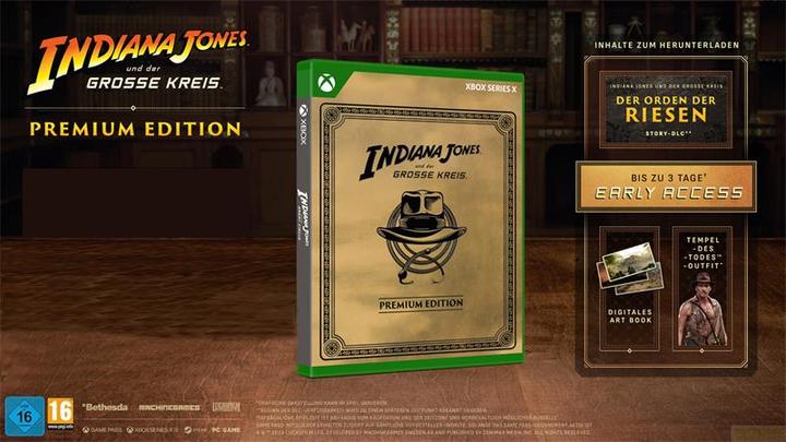Produktbild Bethesda Indiana Jones und der Grosse Kreis - Premium Edition (Xbox Series X)