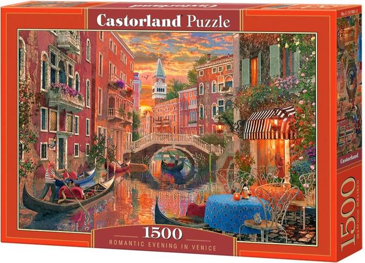 Castorland Romantic Evening in Venice, Puzzle 1500 Teile (1500 Teile)