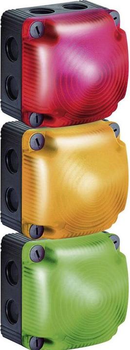 Actual product image Moflash LED beacon 10-100Vdc steady/flash red