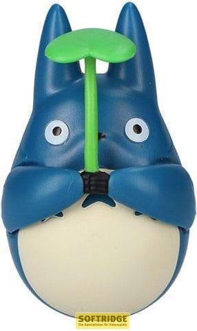 Semic Mon voisin Totoro figurine culbuto Mid Totoro with leaf 6 cm