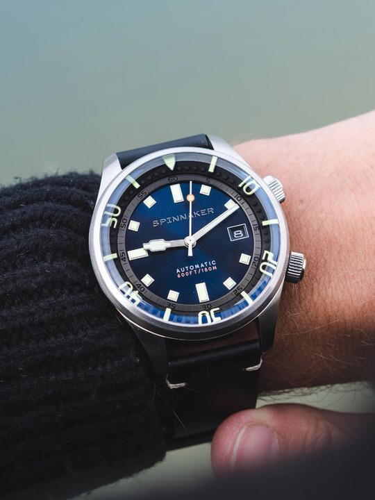 Actual product image Spinnaker SP-5062-03 Bradner Automatic 42mm 18ATM (Analogue wristwatch, 42 mm)