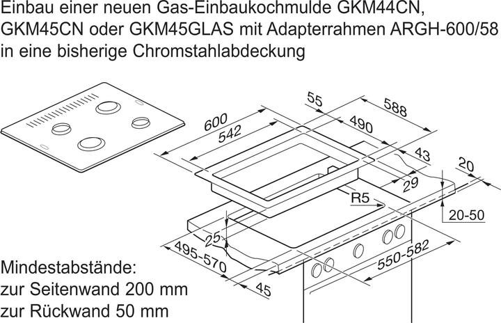Actual product image Electrolux GKM45CN