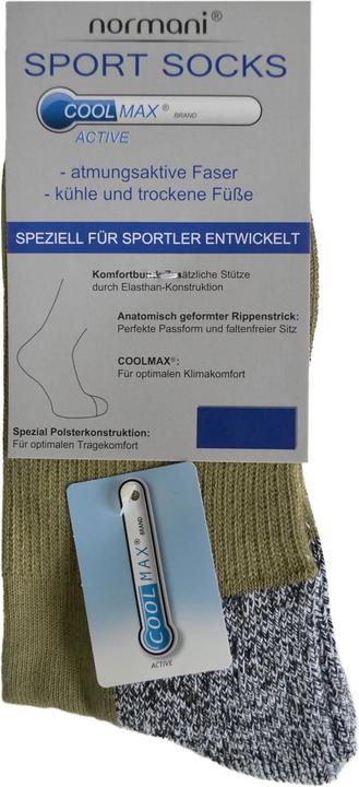 Produktbild Normani 2 Paar Coolmax Trekking-Funktionssocken (2er Pack, 47 - 50)