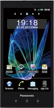 Panasonic Eluga - 8GB - Zwart (8 GB, 4.30", 8 Mpx, 3G)