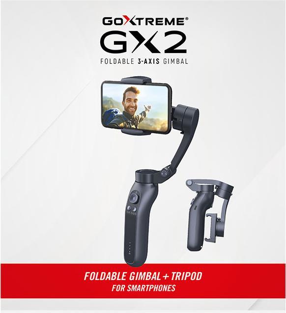 Actual product image Easypix GoXtreme GX2 3-AXIS Gimbal for Smartphone (Smartphone, 0.28 kg)