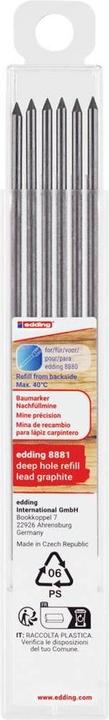 Actual product image Edding DIY Baumarker Graphit 4-8880-8881 Tieflochmarker Grau, Weiss 1 Set (Grey, White, 1 x)
