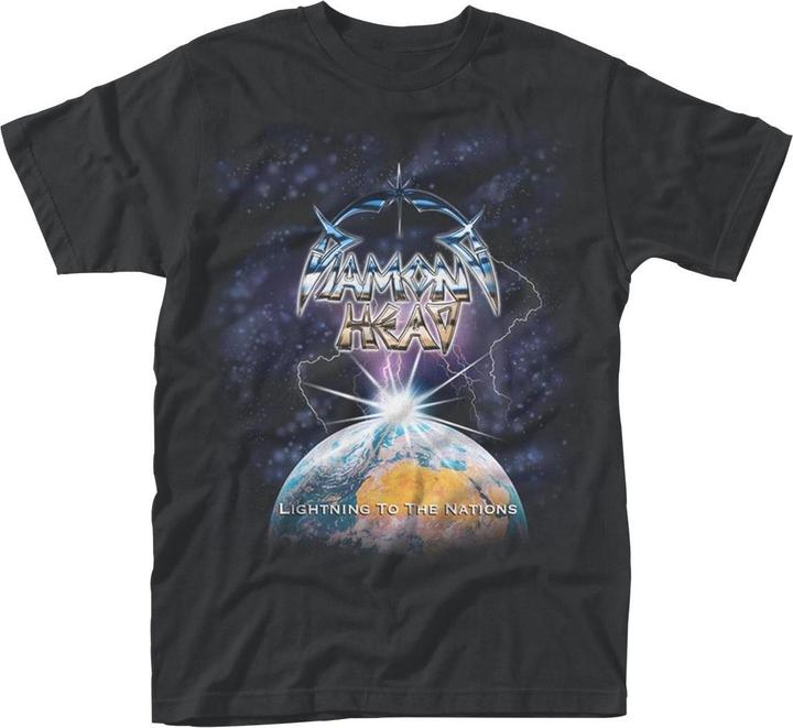 Universal Textiles Unisex Adult Lightning T-Shirt (S)