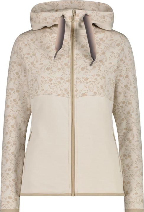 Actual product image CMP Campagnolo Women's Printed Stretch Jacket Fix Hood (46)