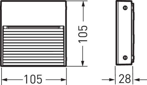 Immagine prodotto Trilux Faretto da incasso a parete TRIL LED (182 lm)