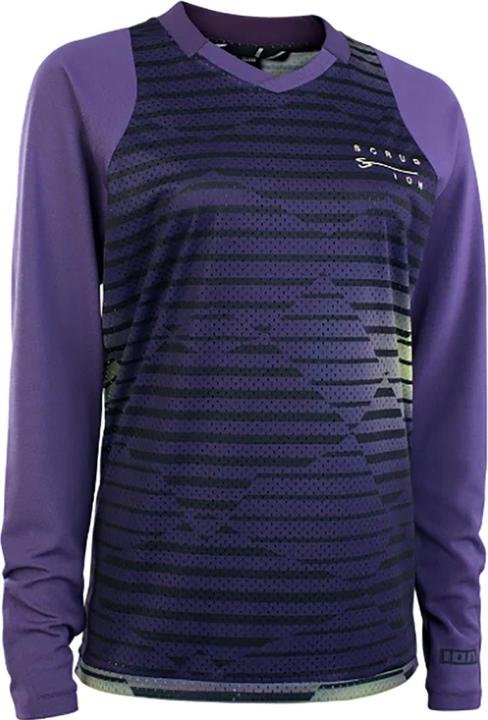 ION Bike Jersey Scrub LS women - dark-purple (36)