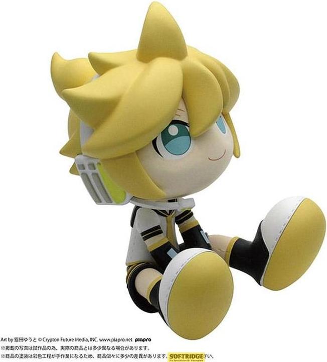 Actual product image PLM Character Vocal Series 02: Kagamine Rin/Len Binivini Baby Soft Vinyl Figure Kagamine Len 12 cm