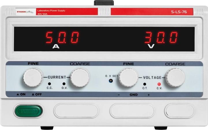 Produktbild Stamos Labornetzgerät regelbar Labornetzteil Netzgerät Netzteil Trafo 30 V 50 A DC