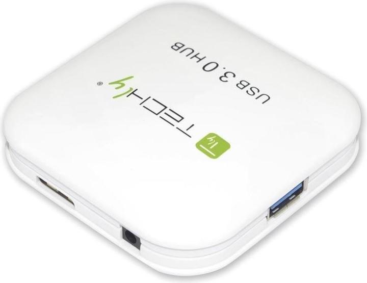 Actual product image Techly IUSB3-HUB4-WH (Micro USB, 4 Ports)