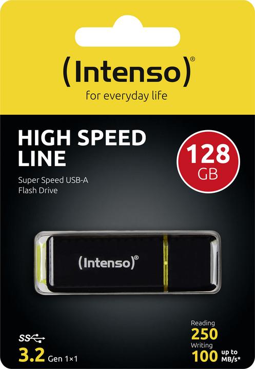 Produktbild Intenso High Speed Line (128 GB, USB-A, USB 3.1)