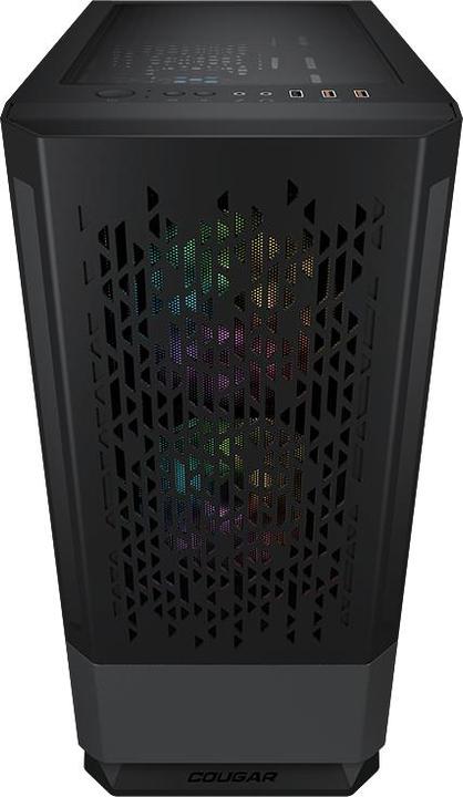 Produktbild Cougar Case MX430 Air RGB Black (ATX, mATX, Mini-ITX)
