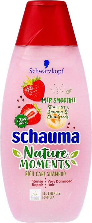 Image du produit Schwarzkopf Schauma - Nature Moments Shampooing Nourrissant Réparateur Intense pour cheveux très abîmés 400Ml (400 ml, Shampoing liquide)