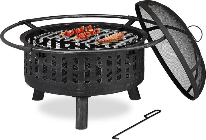 Relaxdays Feuerschale (75 cm)