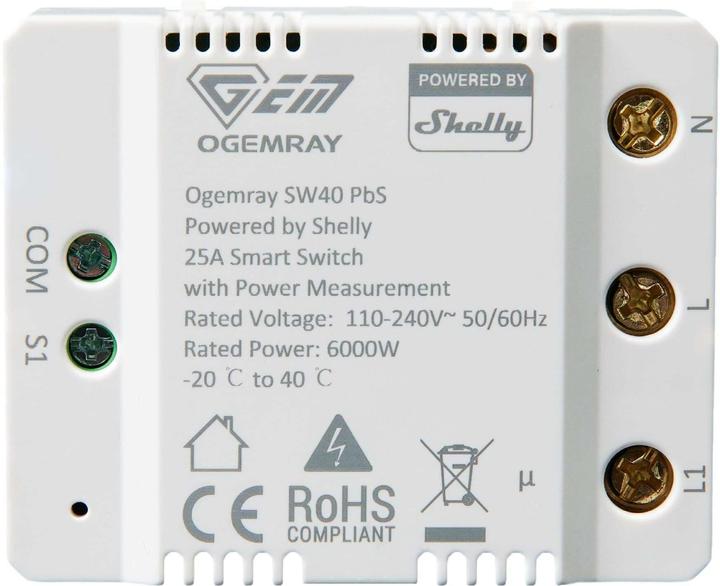 Produktbild Shelly PbS SW40 (Schaltaktor)