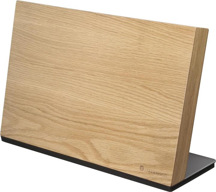 Image du produit Zassenhaus Bloc à couteaux magnétique Studio chêne jusqu'à 8 couteaux 36x12.5x23 cm