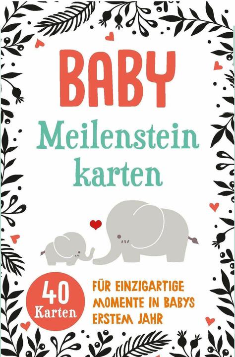 Produktbild Baby-Meilensteinkarten. Die Fotokartenbox für Babys erstes Lebensjahr (Deutsch)