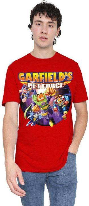 Actual product image Garfield Unisex Adult Pet Force Four T-Shirt (S)