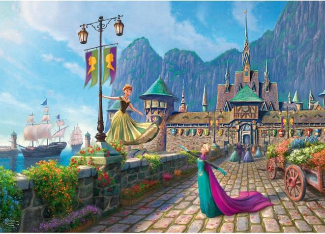 Productafbeelding Schmidt Spiele Disney Frozen vieren in Arendelle (1000 onderdelen)