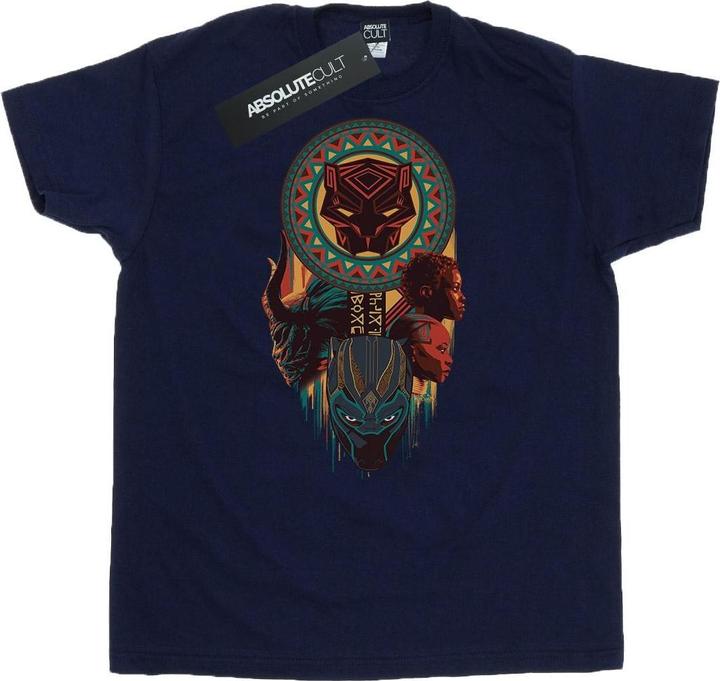 Schwarzer Panther Totem TShirt